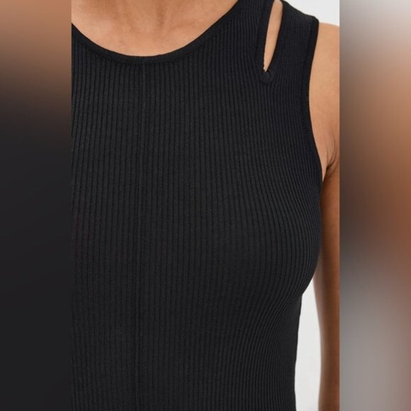 Lioness Elegant Black Sleeveless Maxi Dress size Medium - Picture 4 of 4